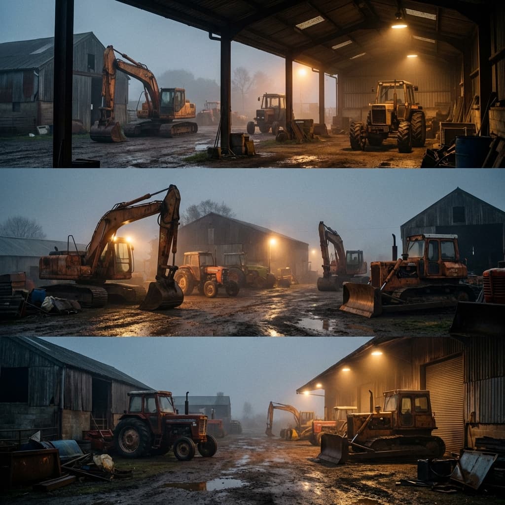 Heavy Machinery Background